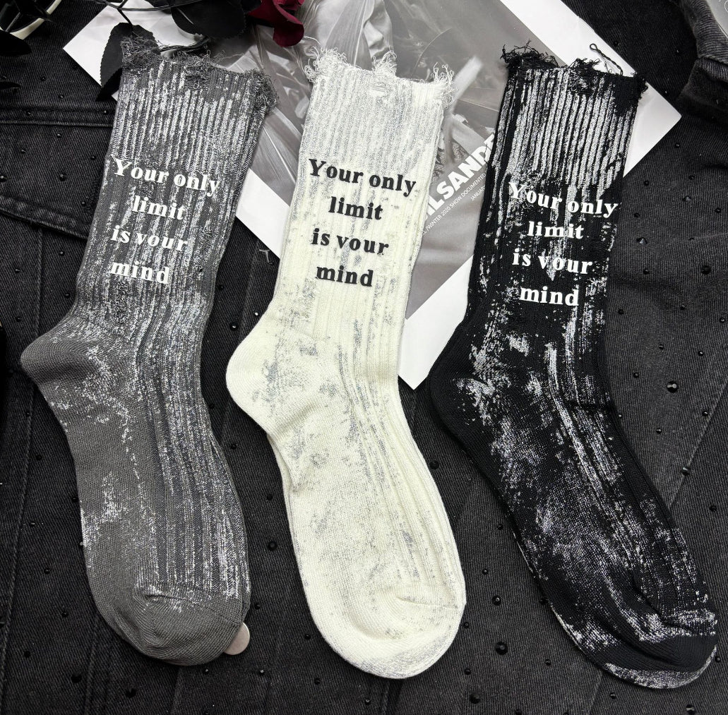 Quote On Quote Trendy Socks