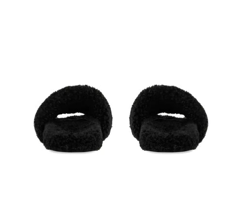 Balenciaga Furry Sandals