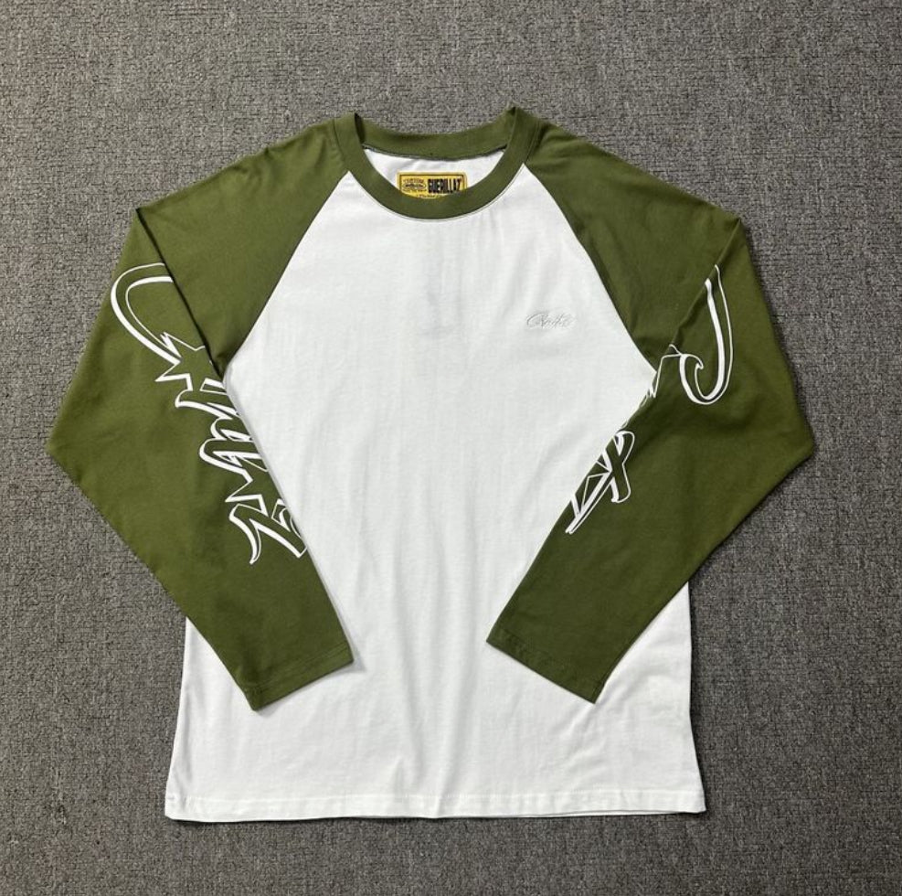 Corteiz Allstarz Raglan Longsleeve T-Shirt