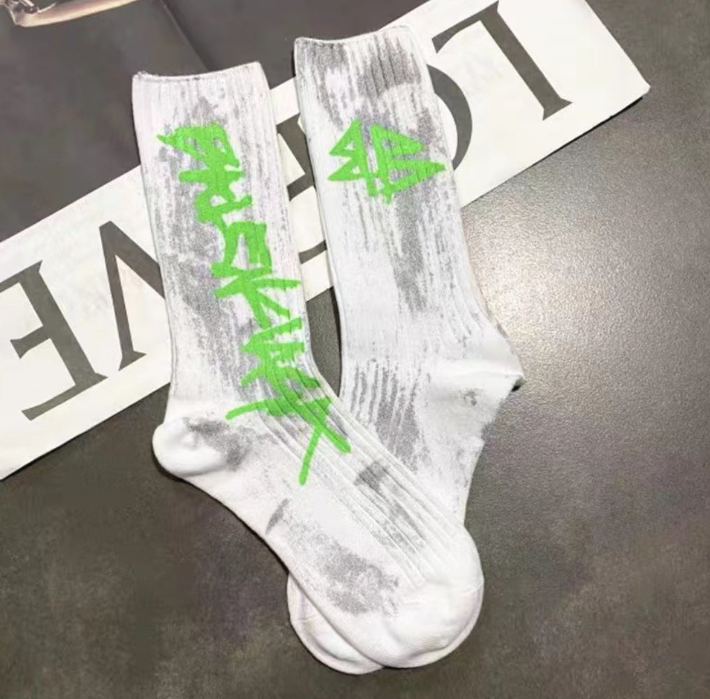 Mandarin Letter Type (Trendy Socks)