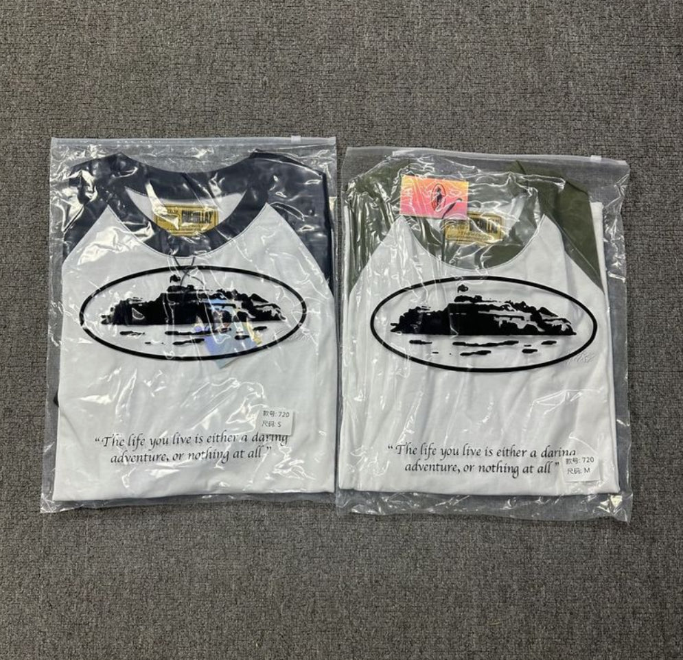 Corteiz Allstarz Raglan Longsleeve T-Shirt