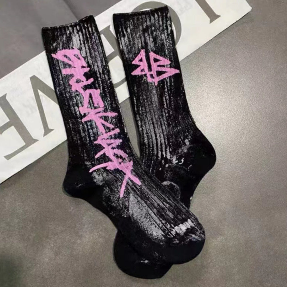Mandarin Letter Type (Trendy Socks)