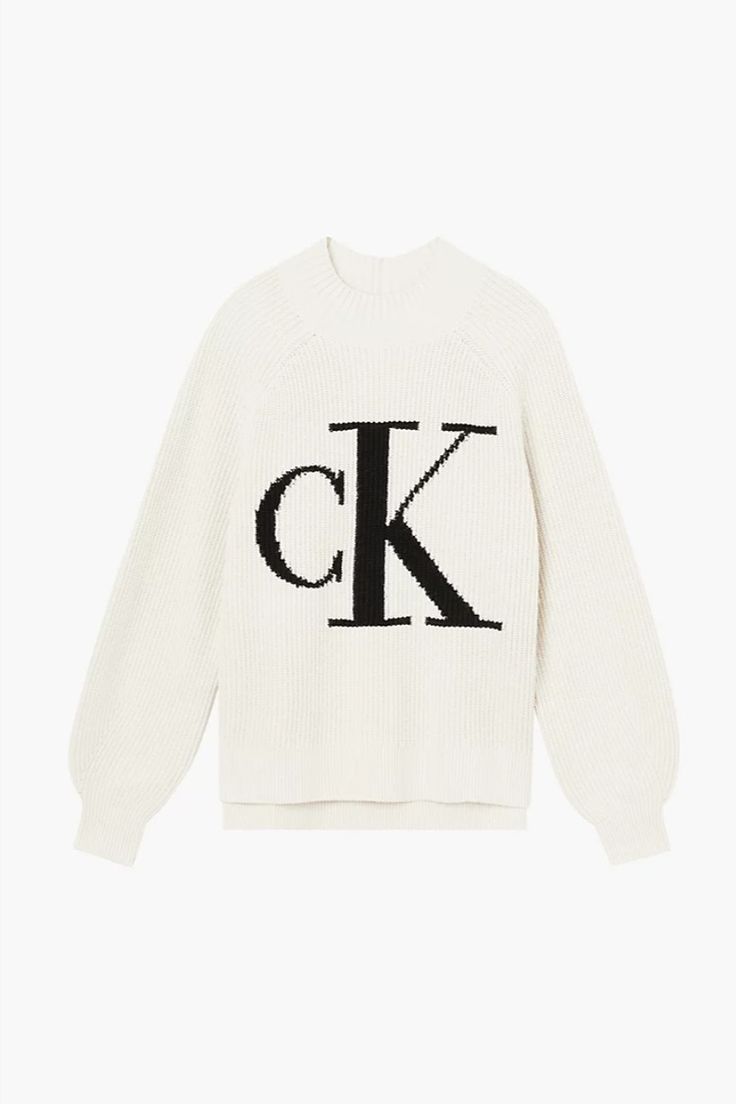 Calvin Klein Jeans Fluffy Monogram Jumper