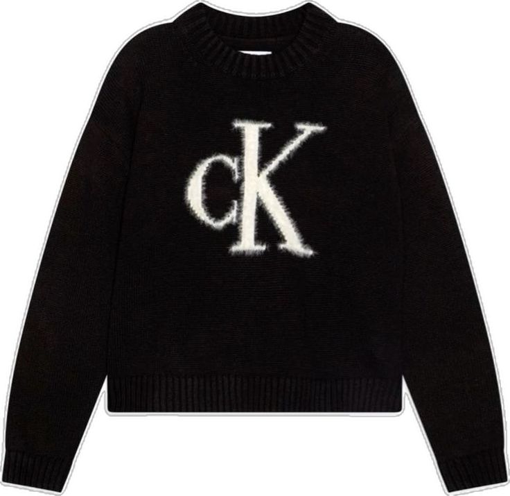 Calvin Klein Jeans Fluffy Monogram Jumper
